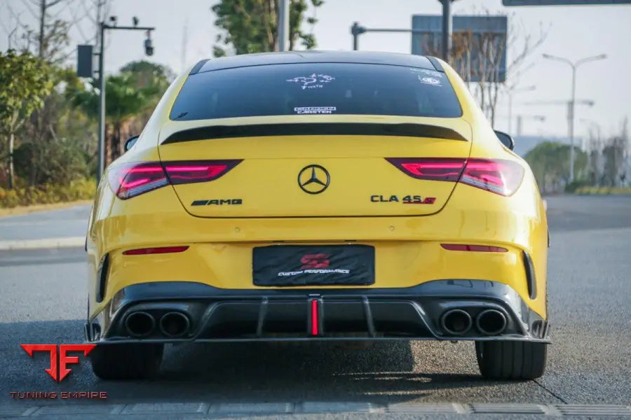 MERCEDES BENZ CLA45 CLA45S C118 X118 & CLA35 & CLA250 2020-2024 AE REAR DIFFUSER - Rear Diffuser