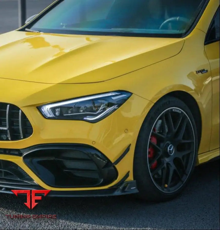 MERCEDES BENZ CLA45S C118 X118 2020-2024 AE FRONT CANARDS - Body Trim