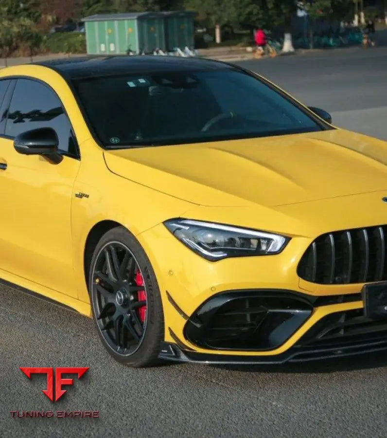 Mercedes CLA45S carbon front canards