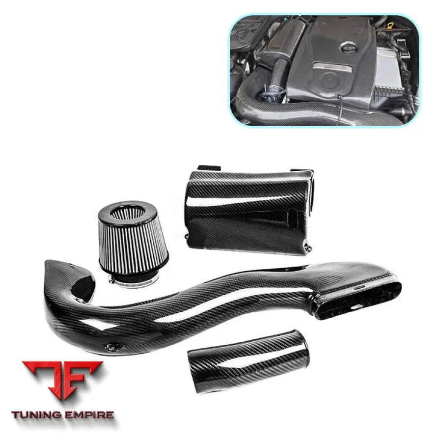 MERCEDES BENZ CLS 300 CARBON FIBER COLD AIR INTAKE FILTER PIPE