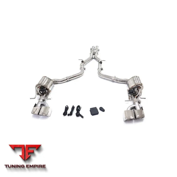 MERCEDES BENZ CLS-CLASS AMG CLS63 W219 6.2L STAINLESS STEEL CATBACK RAZOR EXHAUST WITH MUFFLER VALVE