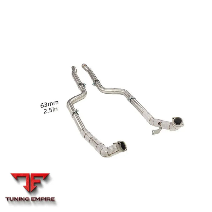 MERCEDES BENZ CLS-CLASS CLS350 W218 3.5L STAINLESS STEEL RAZOR EXHAUST DOWNPIPE WITH HEAT SHIELD