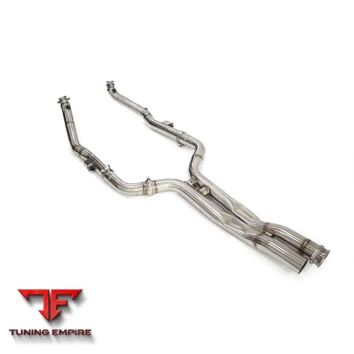 MERCEDES BENZ CLS-CLASS CLS63 AMG C219 STAINLESS STEEL RAZOR EXHAUST DOWNPIPE