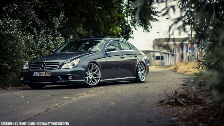 MERCEDES-BENZ CLS on custom forged wheels
