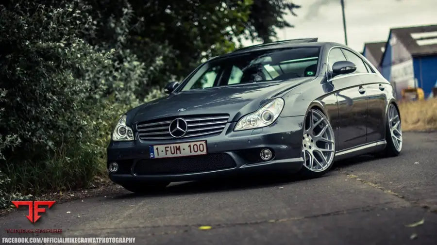 MERCEDES-BENZ CLS on custom forged wheels