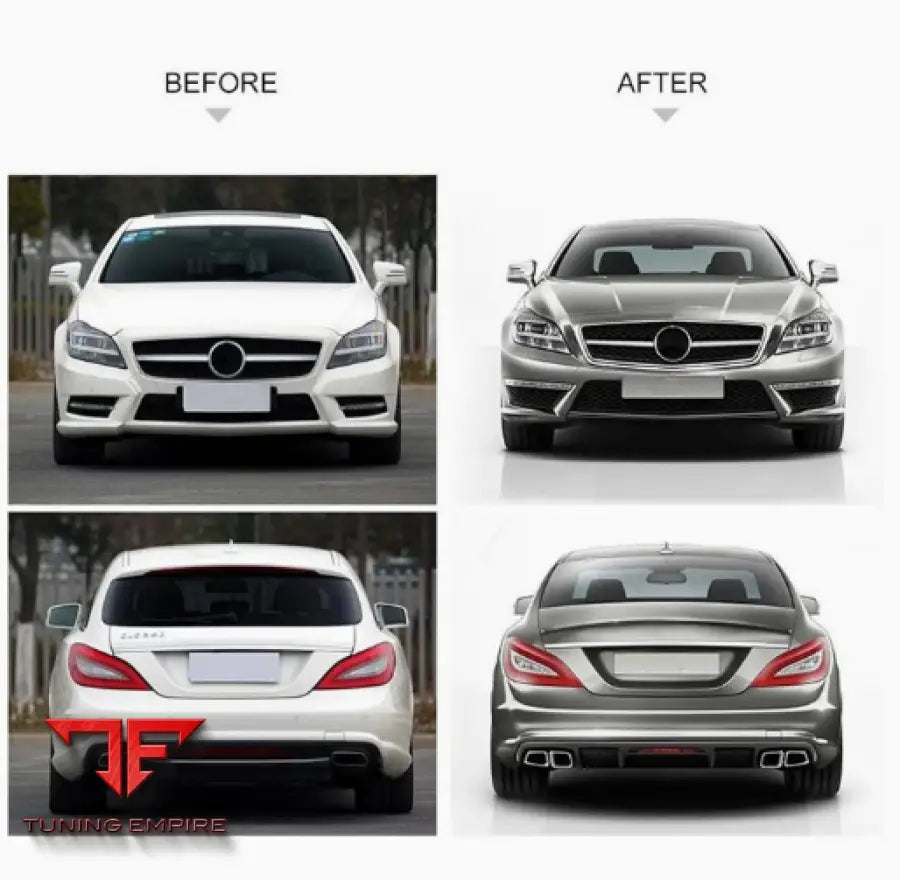 MERCEDES BENZ CLS W218 UPGRADE TO CLS63 AMG BODY KIT