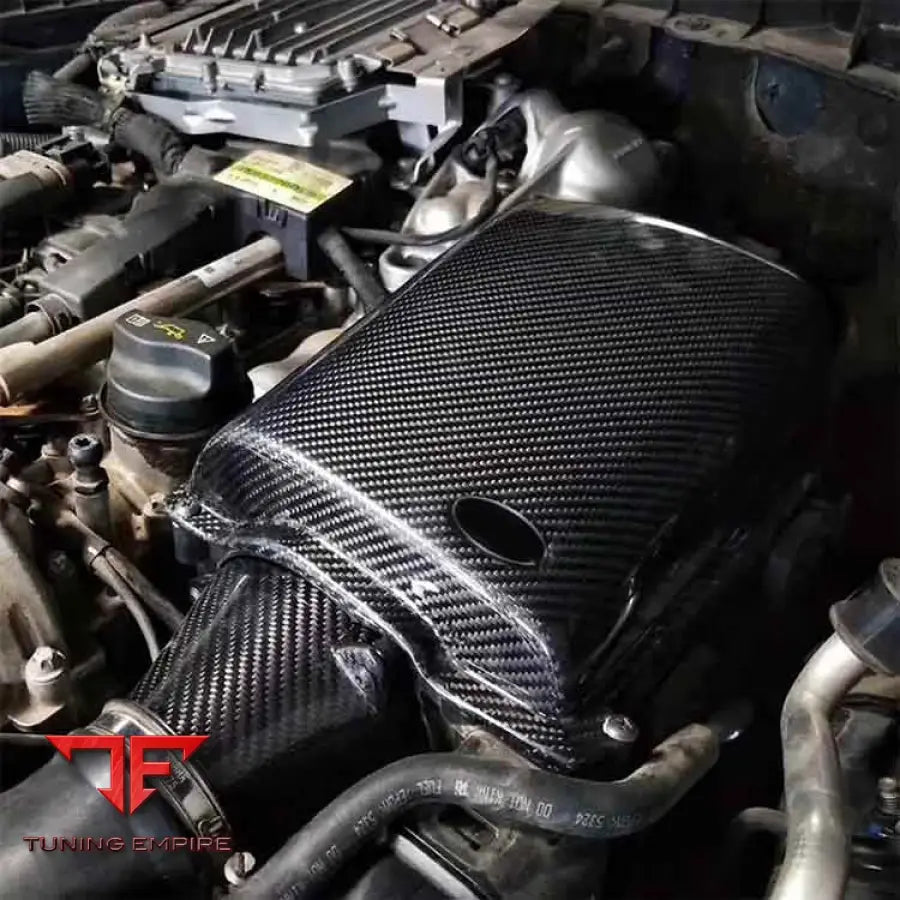 MERCEDES BENZ CLS260 CARBON FIBER COLD AIR INTAKE FILTER PIPE BOX