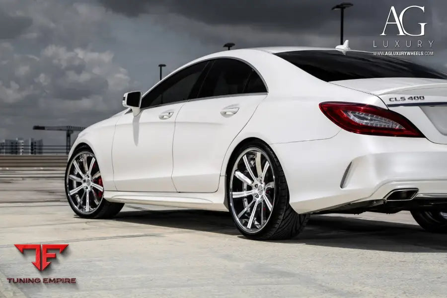 Mercedes-Benz CLS400 on custom forged wheels
