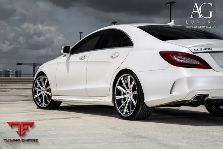 Mercedes-Benz CLS400 on custom forged wheels