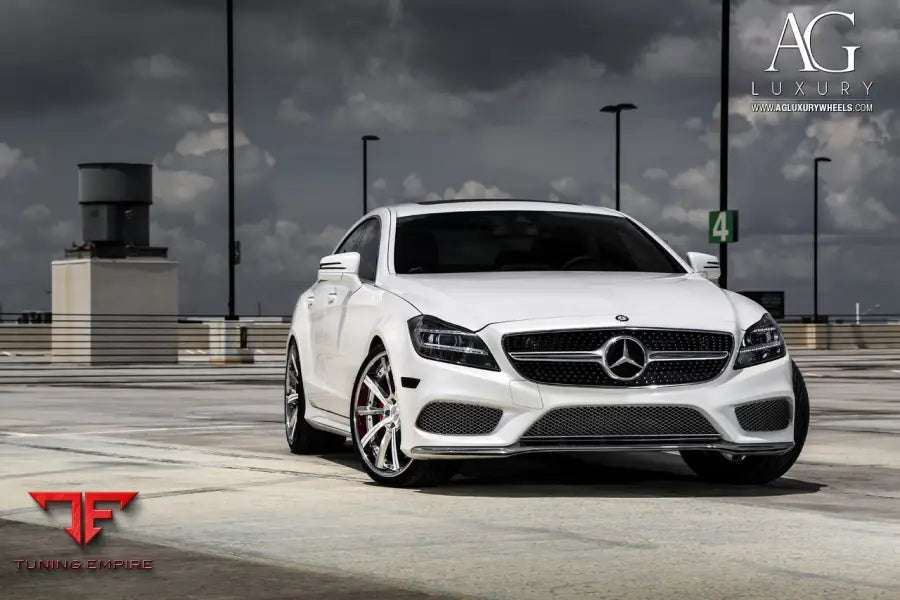 Mercedes-Benz CLS400 on custom forged wheels