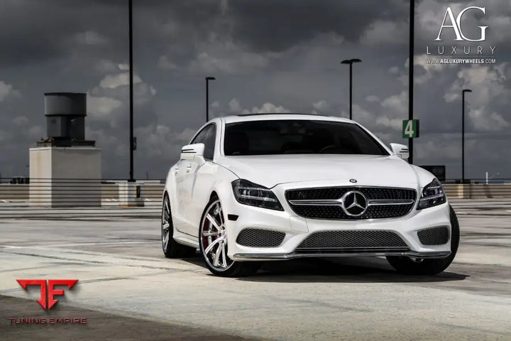 Mercedes-Benz CLS400 on custom forged wheels