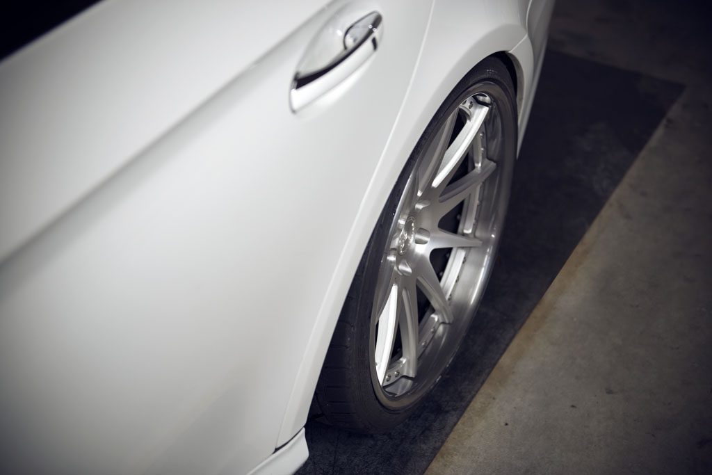 MERCEDES-BENZ CLS55 on custom forged wheels