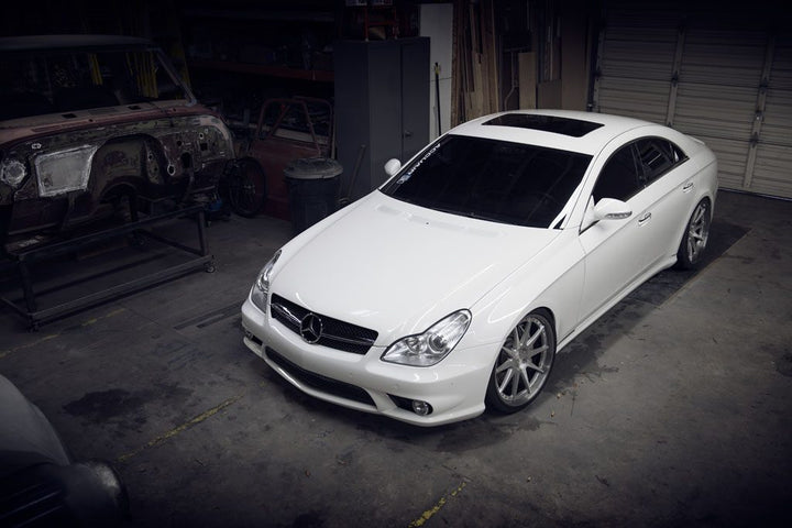 MERCEDES-BENZ CLS55 on custom forged wheels