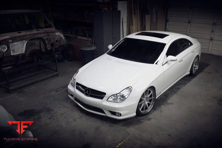 MERCEDES-BENZ CLS55 on custom forged wheels
