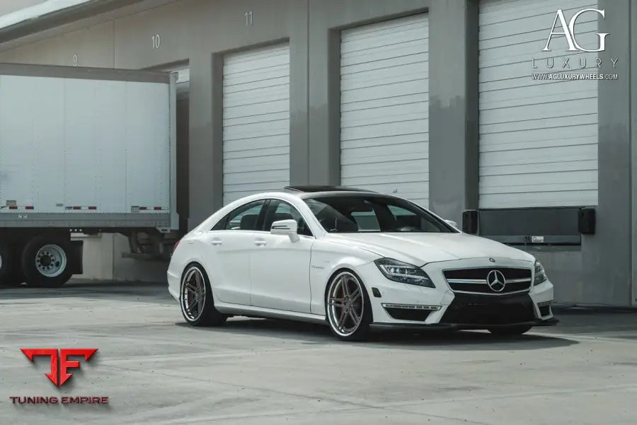 Mercedes-Benz CLS63 AMG on custom forged wheels