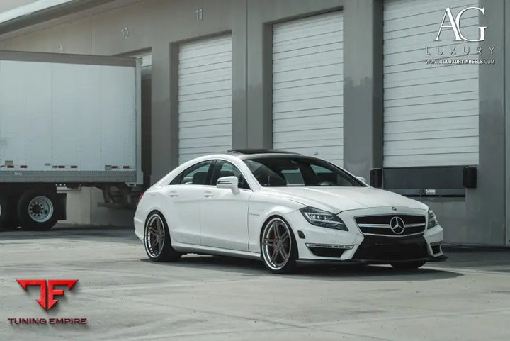 Mercedes-Benz CLS63 AMG on custom forged wheels