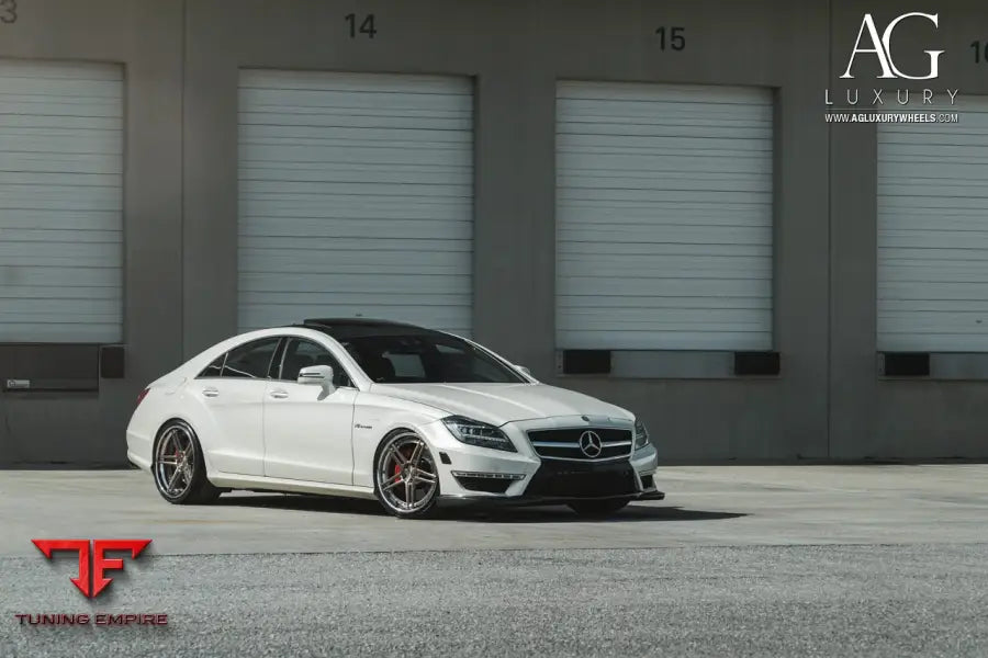 Mercedes-Benz CLS63 AMG on custom forged wheels