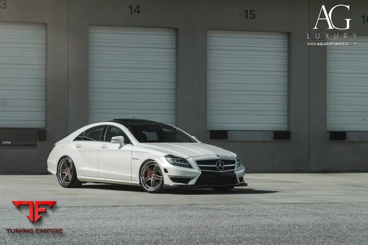 Mercedes-Benz CLS63 AMG on custom forged wheels