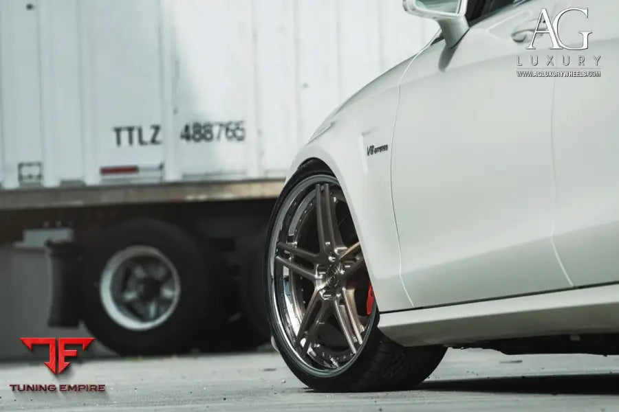 Mercedes-Benz CLS63 AMG on custom forged wheels