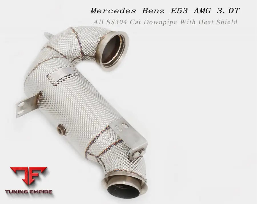 Mercedes Benz E Class Amg E53 All Ss304 Cat Downpipe Exhaust System