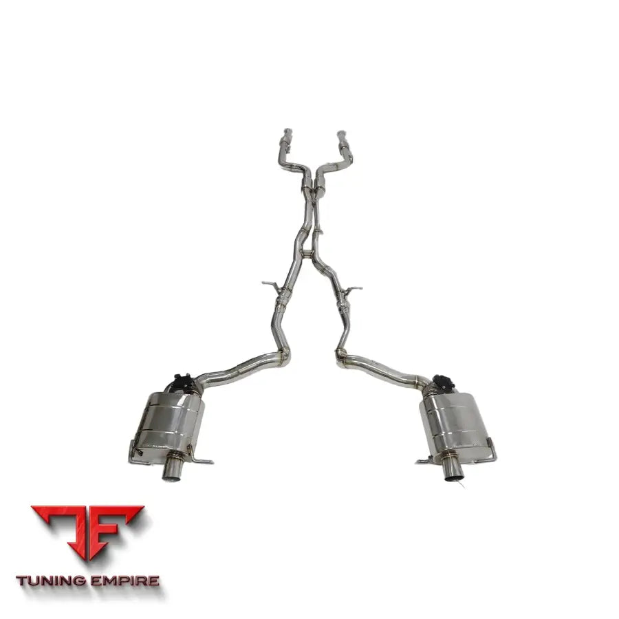 MERCEDES BENZ E-CLASS E43 E400 E450 W213 1.5T/2.0T TITANIUM CATBACK RAZOR EXHAUST WITH MUFFLER VALVE