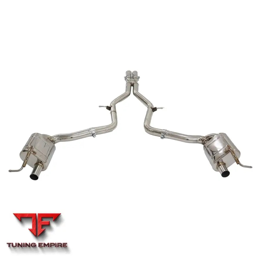 MERCEDES BENZ E-CLASS E63 AMG V8 6.2L W211 STAINLESS STEEL CATBACK RAZOR EXHAUST WITH MUFFLER VALVE