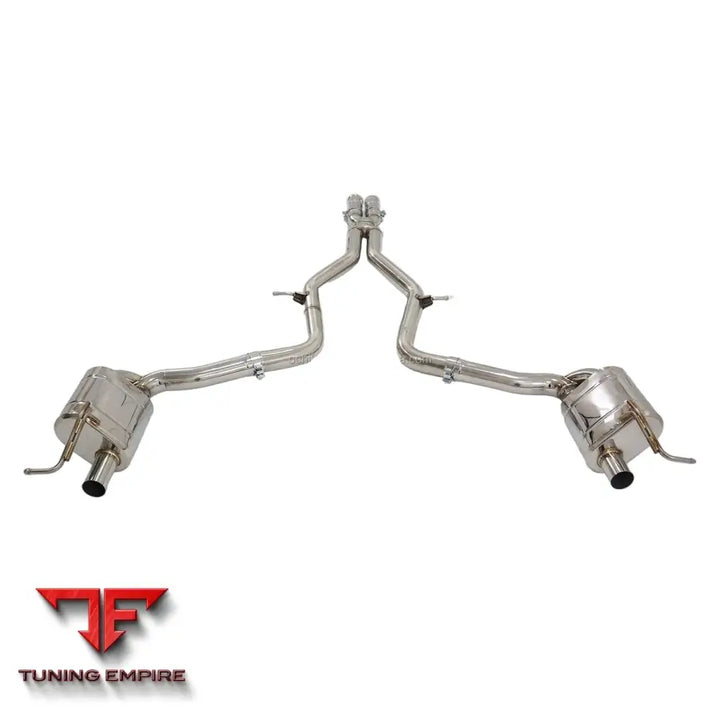 MERCEDES BENZ E-CLASS E63 AMG V8 6.2L W211 STAINLESS STEEL CATBACK RAZOR EXHAUST WITH MUFFLER VALVE