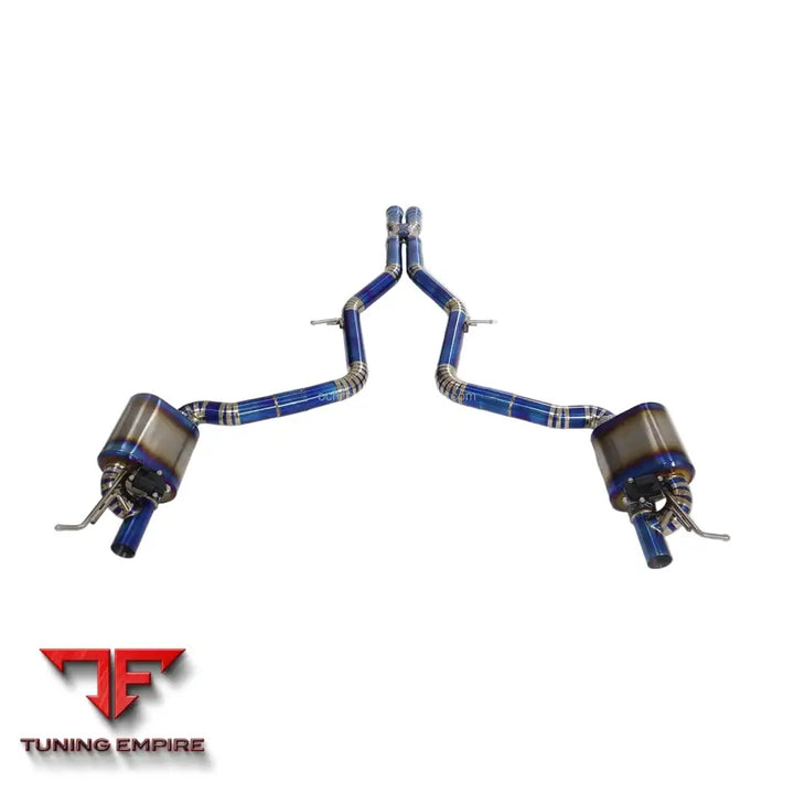 MERCEDES BENZ E-CLASS E63 W211 3.0T TITANIUM CATBACK RAZOR EXHAUST WITH MUFFLER VALVE
