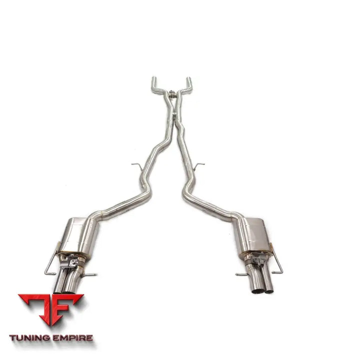 MERCEDES BENZ E-CLASS E63 W213 STAINLESS STEEL CATBACK RAZOR EXHAUST WITH MUFFLER VALVE