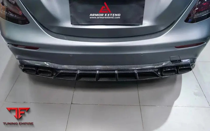 MERCEDES BENZ E-CLASS E63S E63 E53 E43 AMG E550 E450 E400 E350 E300 W213 2017-2023 AE REAR DIFFUSER - Rear Diffuser