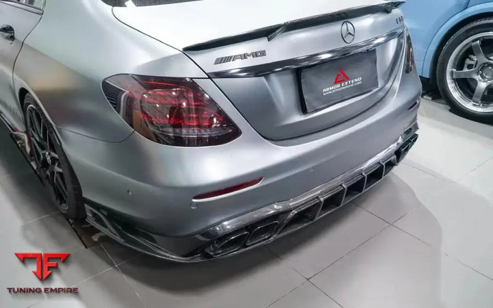 MERCEDES BENZ E-CLASS E63S E63 E53 E43 AMG E550 E450 E400 E350 E300 W213 2017-2023 AE REAR DIFFUSER - Rear Diffuser