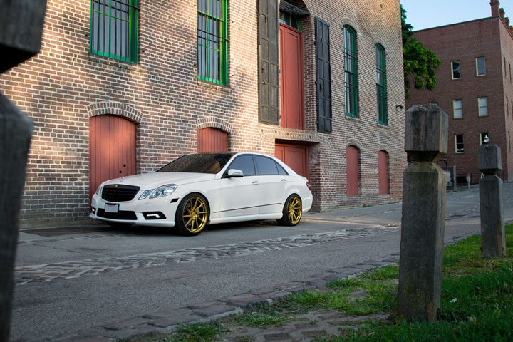 MERCEDES-BENZ E-CLASS on custom forged wheels