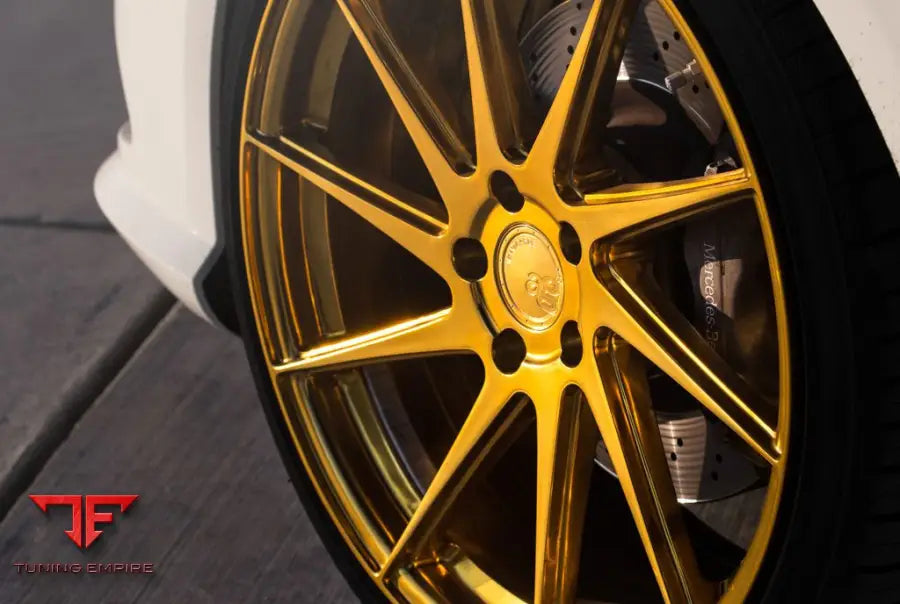 MERCEDES-BENZ E-CLASS on custom forged wheels