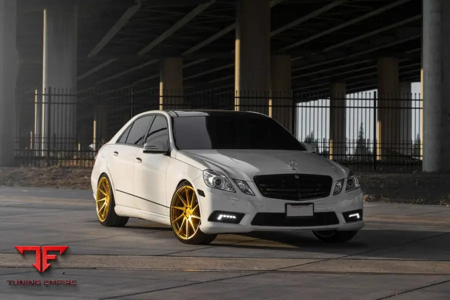 MERCEDES-BENZ E-CLASS on custom forged wheels