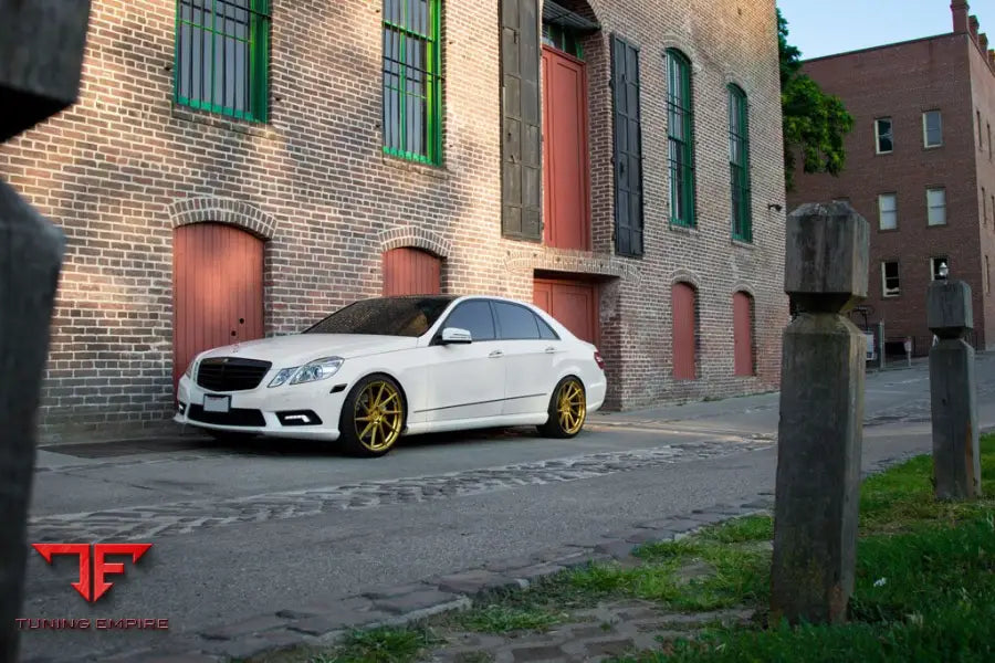 MERCEDES-BENZ E-CLASS on custom forged wheels