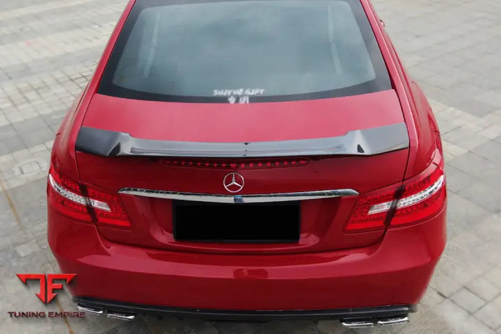 MERCEDES BENZ E CLASS W207 COUPE RT STYLE TRUNK SPOILER BSD