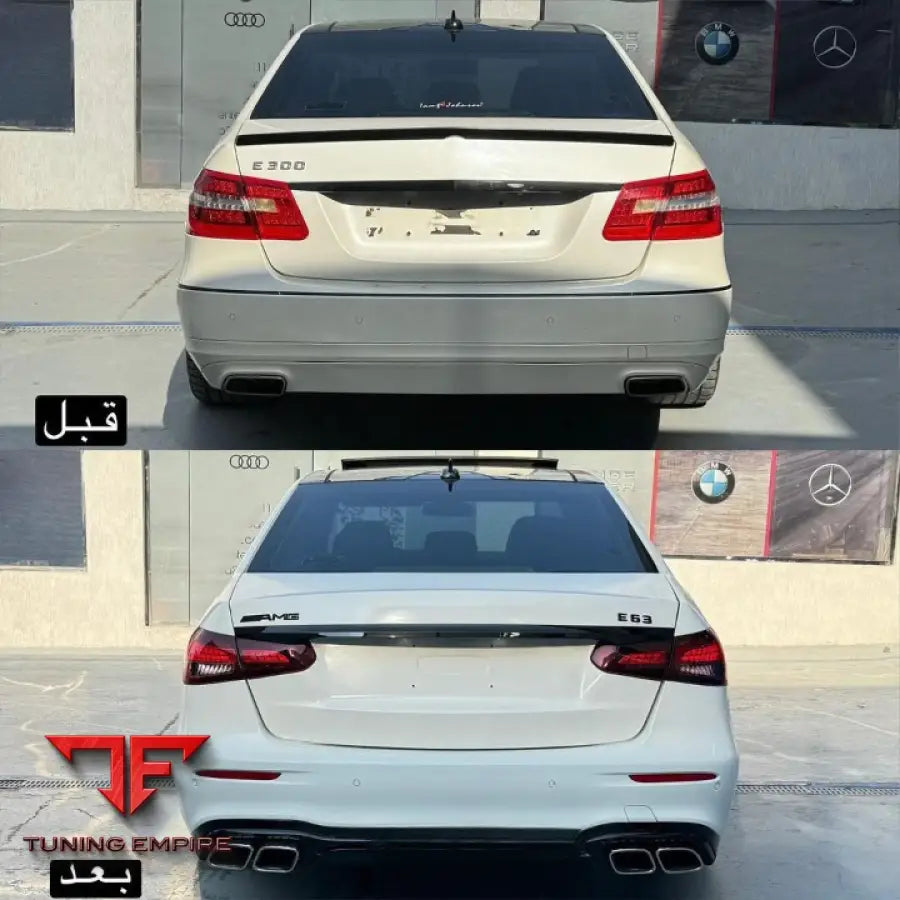 MERCEDES-BENZ E-CLASS W212 2009-2013 to E63 AMG 2023 CONVERSION BODY KIT