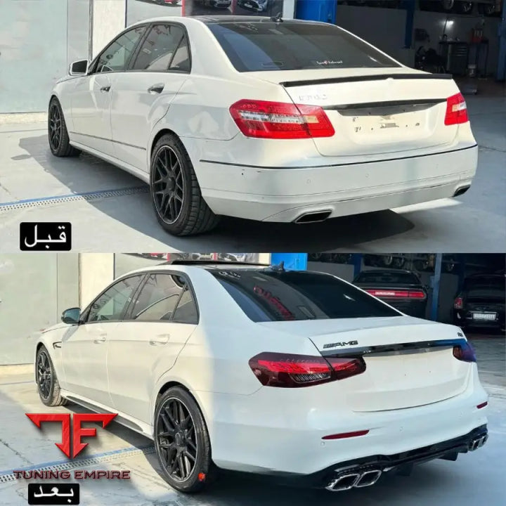 MERCEDES-BENZ E-CLASS W212 2009-2013 to E63 AMG 2023 CONVERSION BODY KIT