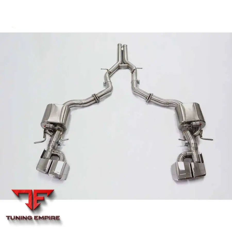 MERCEDES BENZ E-CLASS W212 E550 STAINLESS STEEL CATBACK RAZOR EXHAUST WITH MUFFLER VALVE