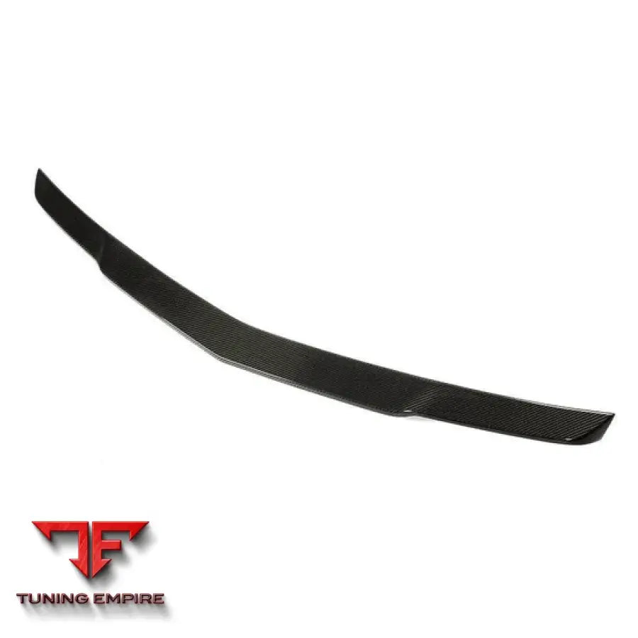 MERCEDES BENZ E CLASS W212 SEDAN CARBON FIBER REAR TRUNK SPOILER 2010-2016Y