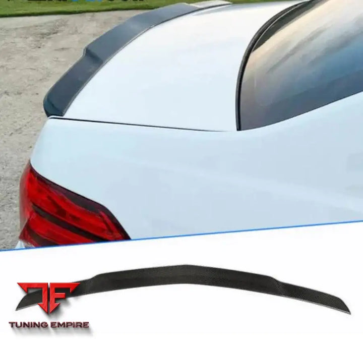 MERCEDES BENZ E CLASS W212 SEDAN CARBON FIBER REAR TRUNK SPOILER 2010-2016Y