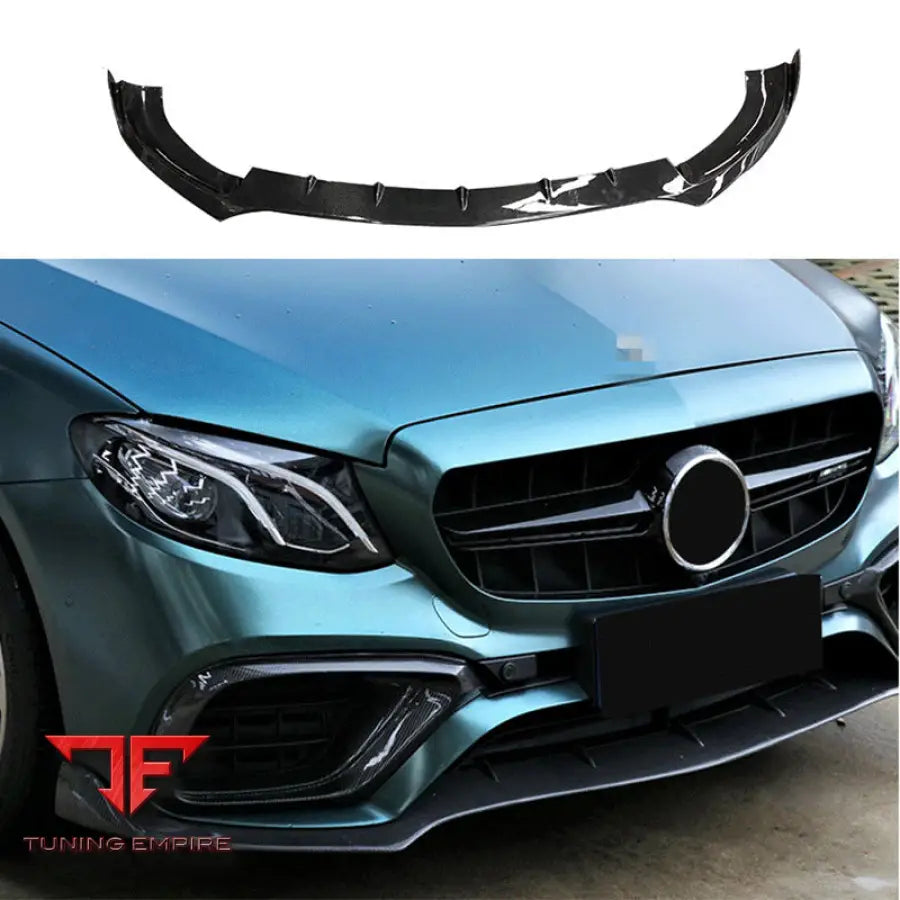 MERCEDES BENZ W213 E63 DRY CARBON FRONT LIP TO B STYLE