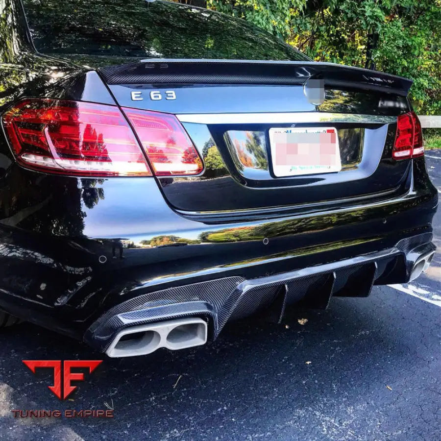 MERCEDES BENZ E CLASS W213 E63 REAR DIFFUSER EXHAUST TIP