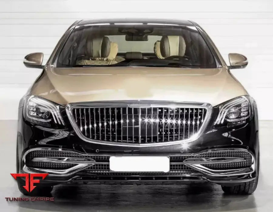 MERCEDES BENZ E CLASS W213 MAYBACH FRONT BUMPER WITH GRILLE