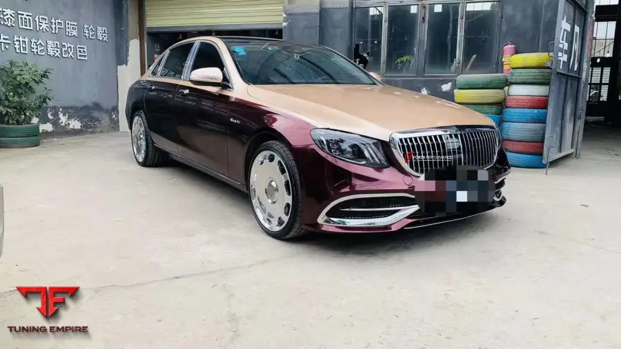 MERCEDES-BENZ E-CLASS W213 UPGRADE TO MAYBACH STYLE CONVERSION BODY KIT