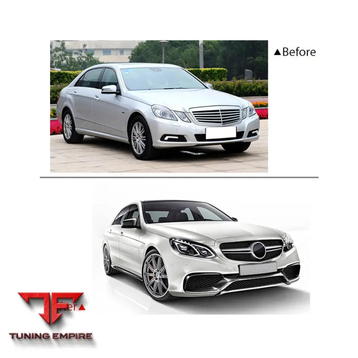 MERCEDES-BENZ E(W211) UPGRADE TO E63(W212) BODY KIT 2008-2013Y