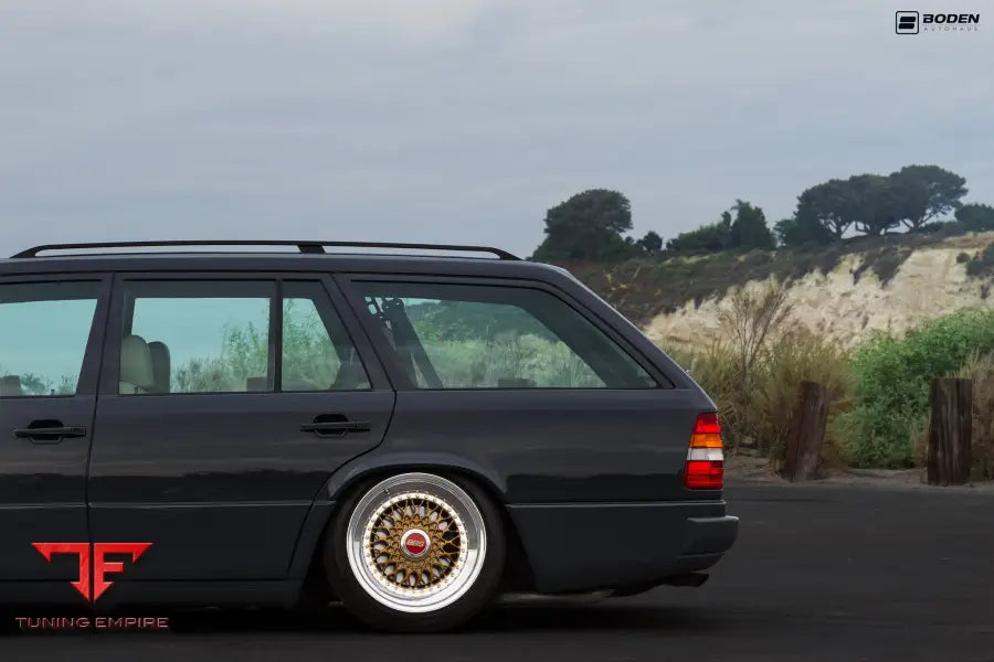 MERCEDES BENZ E500 FORGED WHEELS AND EXHAUST SYSTEM
