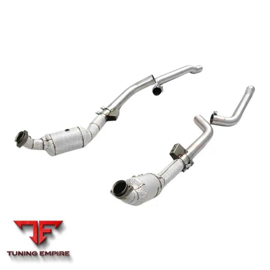 MERCEDES-BENZ E63 AMG 5.5T DOWNPIPE CATLESS EXHAUST SYSTEM 2012-2016