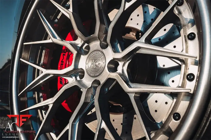 Mercedes-Benz E63S AMG on custom forged wheels