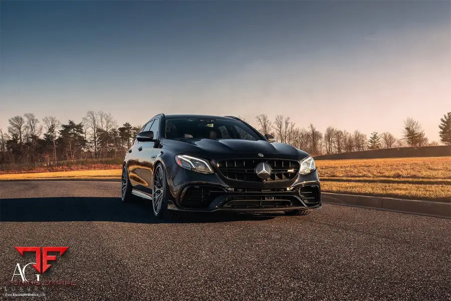 Mercedes-Benz E63S AMG on custom forged wheels